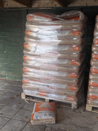 Partij pelletkachel korrels A-pellet, Premium wood pellets