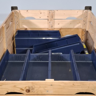 Partij magazijnbakken, O.a. Schoeller