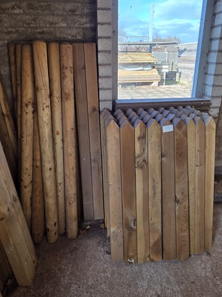 Assortiment tuinhout