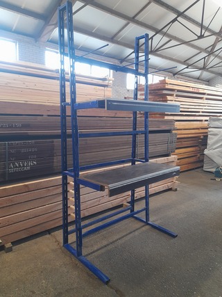 Winkelstelling / kopstelling, Breedte 132 cm