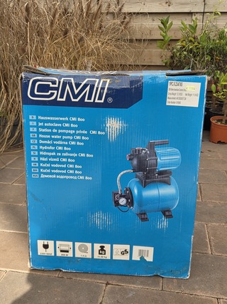 Hydrofoorpomp CMI, 800