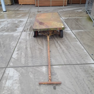 Trekkar / plateauwagen, 100 x 200 cm