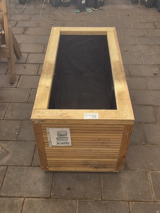 Houten bloembak Carp Garant