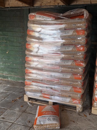 Partij pelletkachel korrels A-pellet, Premium wood pellets