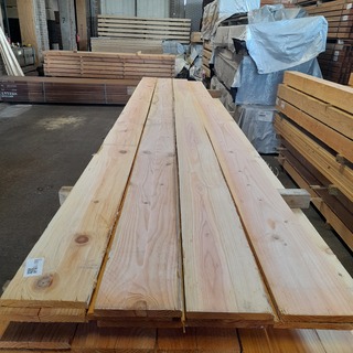 Ca. 11x Douglas plank, 2 x 19,5 x 400 cm