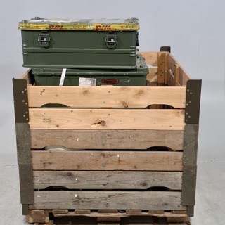 8x Metalen koffer, Zarges, K470