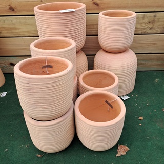 Ca. 10x Stenen bloempot, TS Collection