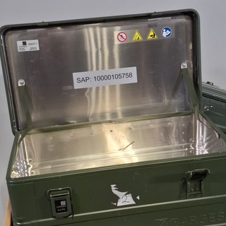 Diverse transportkoffers