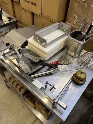 Partij horeca attributen ca. 30x