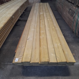 Ca. 36x Vuren geïmpregneerde rabatdelen, 1,8 x 14 x 510 cm