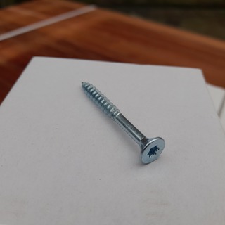 Ca. 10x Doos spaanplaatschroeven, 5.0 x 50 mm