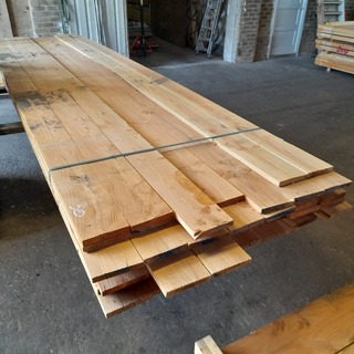 Ca. 47x Douglas planken, 2,2 x 15 x 410 cm