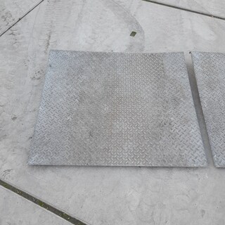 2x Oprijplaat, 85 x 96,5 cm