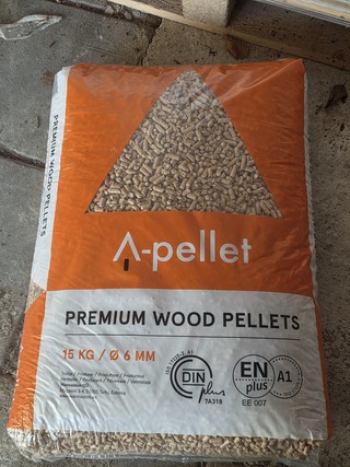 Partij pelletkachel korrels A-pellet, Premium wood pellets