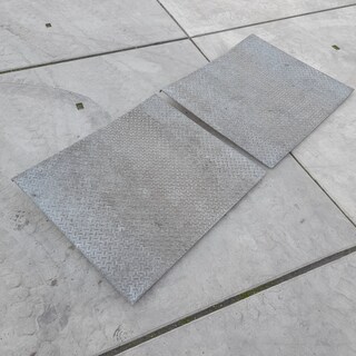 2x Oprijplaat, 85 x 96,5 cm