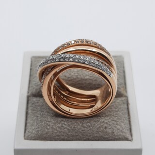 Roségouden ring, 18 karaats, AL Coro