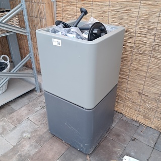 2x Verrijdbare bloembak, Elho, Pure