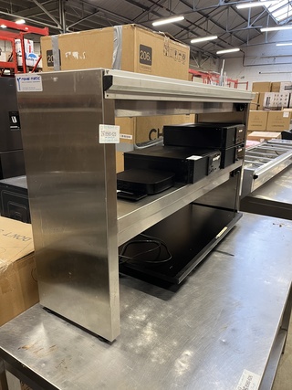 Warmhoudbrug met bonnenhouder 120x30x73 cm