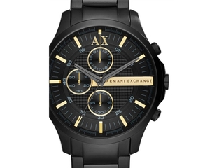 Armani Exchange AX2164 Hampton Watch For Men 46mm Zwart