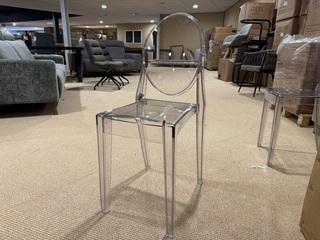 Set van 4 eetkamerstoelen Home bound by KY, Elsa, transparant