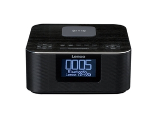 Lenco CR650 DAB+ wekkerradio, met DAB+ en FM, 20 voorkeuzezenders Zwar