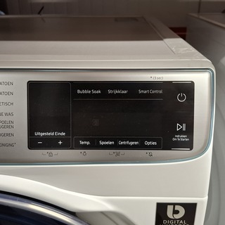Wasmachine, Samsung, WW90M760NOA | Eco Bubble | 9 KG | A+++