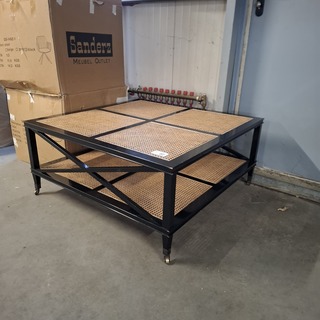 Tafel Eichholtz, Coffee Table Bahamas, Zwart