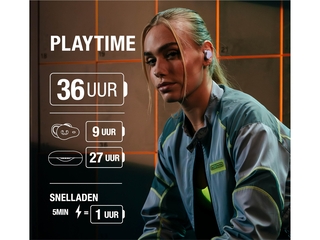 Fresh 'n Rebel Twins Rush  Sport Oordopjes  Active Noise Storm Grijs