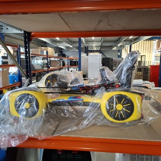 Elektrische kinderskelter Sanderz, Geel