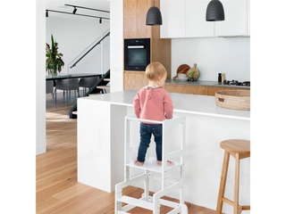 Roba Learning Tower Wit – Volgens het Montessori-Principe – Belastbaar