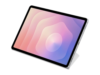 Samsung Galaxy Tab S11 Tablethoes  Book Cover  Wit