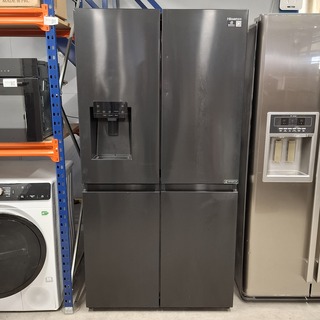 Amerikaanse koelkast, Hisense, RQ760N4SBFE | NoFrost | A+++, Zwart