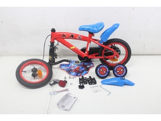 Volare SpiderMan Kinderfiets  Jongens  12 inch  Blauw/Rood