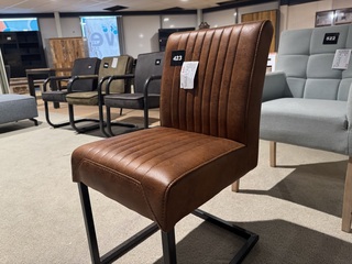 Eetkamerstoel, bruin