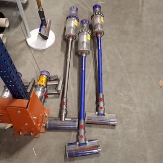 6x Steelstofzuigers, Dyson, V10, V11, V12