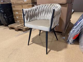 Set van 4 eetkamerstoelen Home bound by KY, Cleo, beige