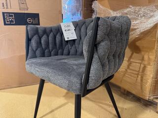 Set van 6 eetkamerstoelen Home bound by KY, Cleo, antraciet