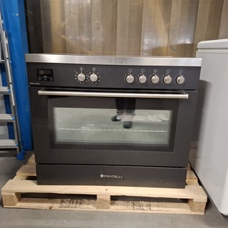 Inductie fornuis ( Showroom model ), Fratelli, 90100-60, Zwart