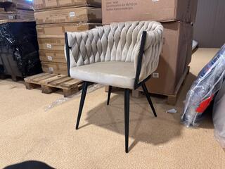 Set van 4 eetkamerstoelen Home bound by KY, Cleo, beige