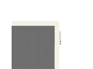 Livn vast Horraam Excellent telescopisch Wit 100×140 cm