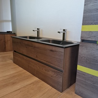 Badmeubel HR Badmeubelen, Lorencio, tobacco