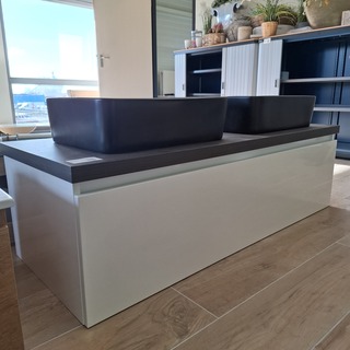 Badmeubel Lanesto, mat wit