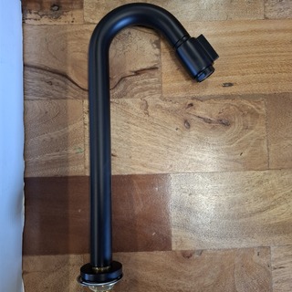 Toiletkraan Wiesbaden, Victoria XL, mat zwart