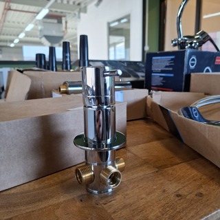 Inbouwkraan Supergriff, Afternoon Stick, chroom