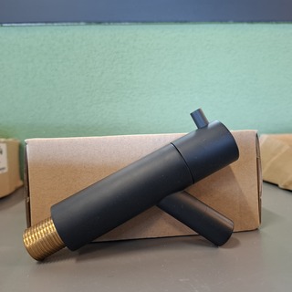 Wand-fonteinkraan Best Design, Spador-Nero, mat zwart