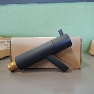 Wand-fonteinkraan Best Design, Spador-Nero, mat zwart