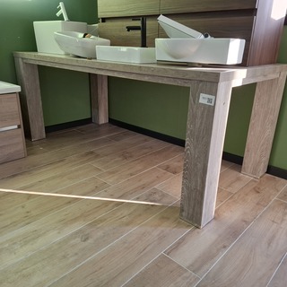 Eettafel grijs eiken