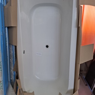 5x Ligbad Xenz, Aruba, glans wit