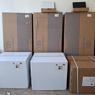 WC-set Ideal Standard, wandcloset-set, glans wit