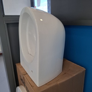 Wandcloset ADW Best, glans wit